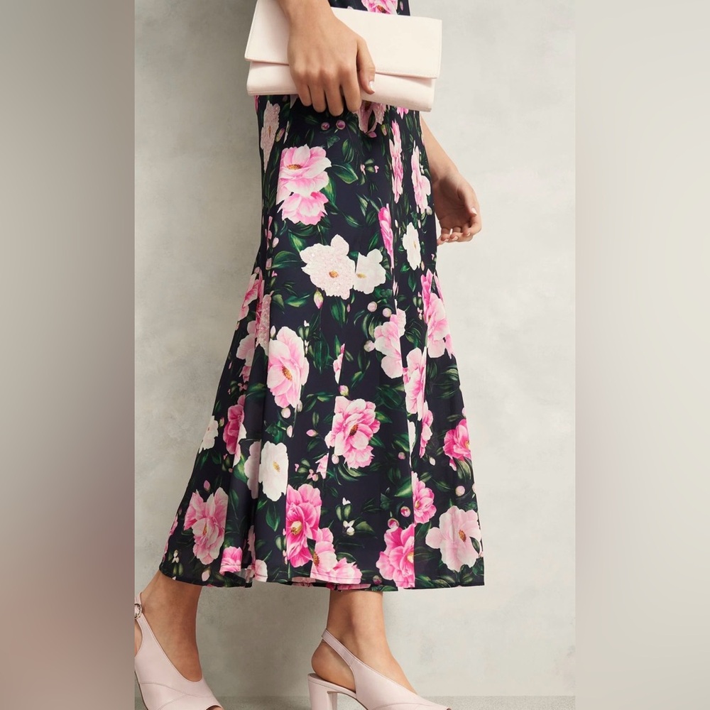🌸 New York & Company Floral Maxi Skirt 🌸